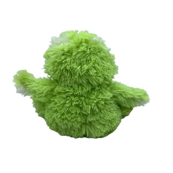 Green Frog Junior Warmies Plush Stuffed Animal Toy 7” Microwavable - Picture 4 of 7